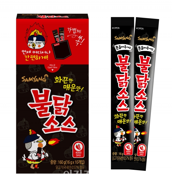 사진=삼양식품 스틱형 불닭소스