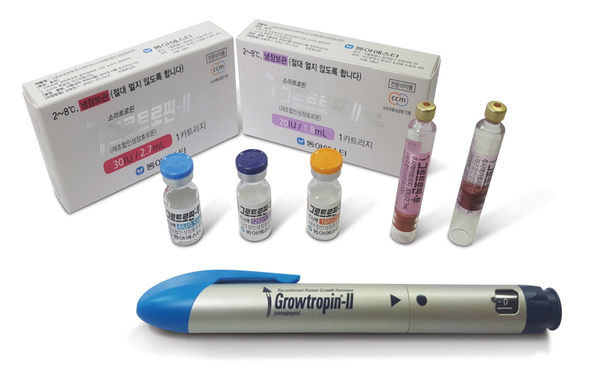 ‘그로트로핀Ⅱ 주사액 카트리지’ 사진=동아에스티