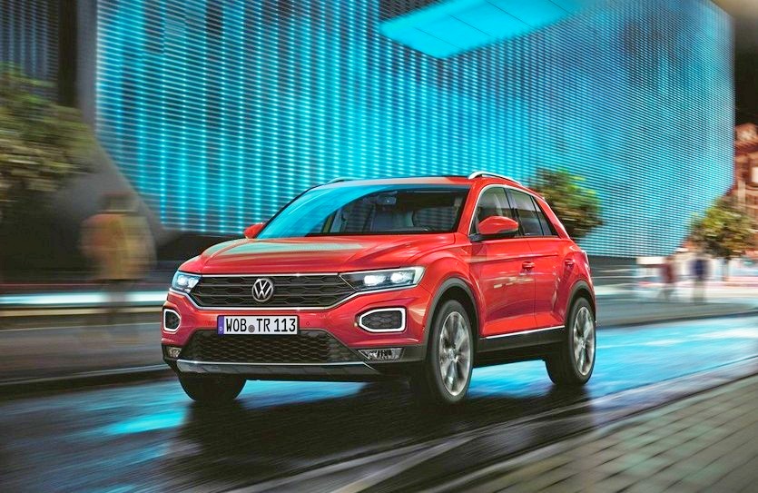 투아렉, 티구안과 함께 폭스바겐의 SUV 삼총사인 신형 티록. 사진=폭스바겐