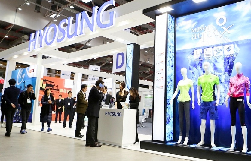 효성은 매년 대구국제섬유박람회에 참가한다. 지난해는 코로나19로 열리지 않았지만 올해는 5월 중순 예정돼 있다. 사진=효성