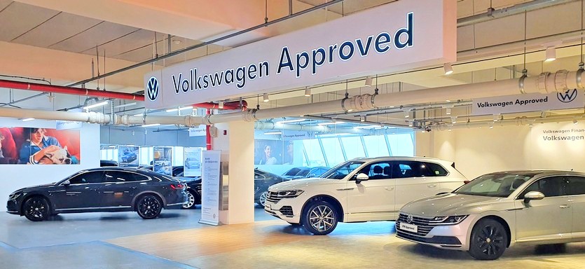 폭스바겐 공식 딜러 클라쎄오토의 강서 인증 중고차전시장. 사진=클라쎄오토