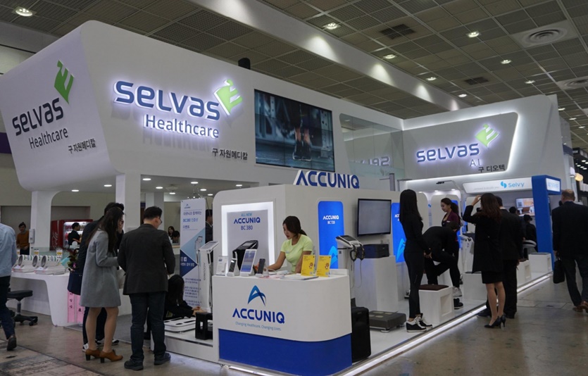 셀바스헬스케어가 5일 오전 10시16분 현재 전 거래일대비 490원(18.70%) 상승한 3110원에 거래되고 있다. 사진=셀바스헬스케어