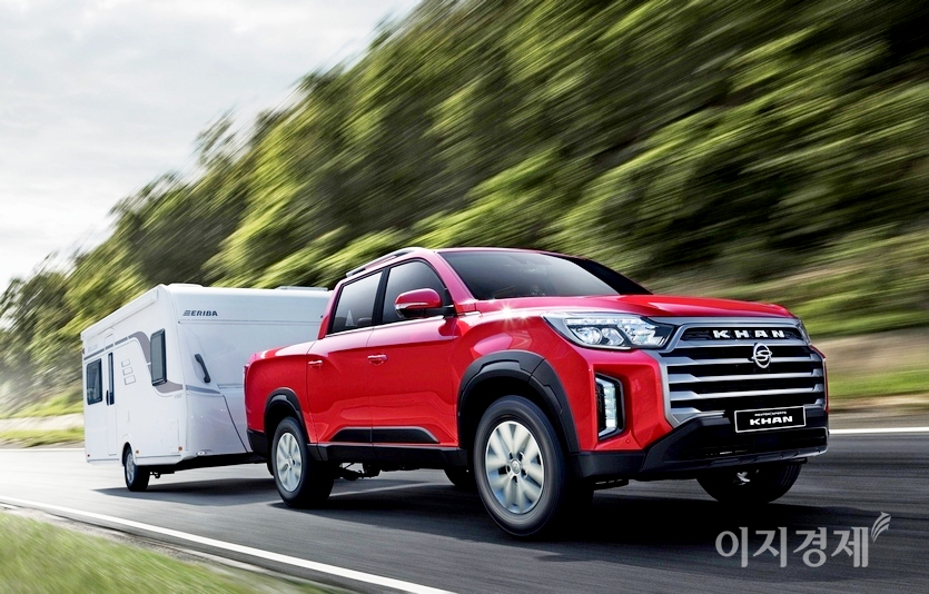 신형 렉스턴 스포츠 칸. 사진=쌍용차