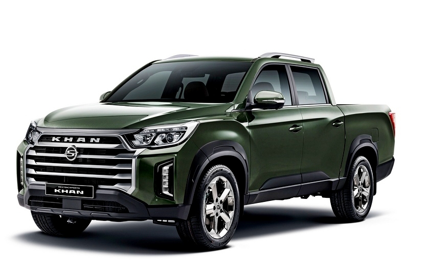 쌍용차의 신형 렉스턴 스포츠와 렉스턴 스포츠칸 이달 출고 고객 3000명은 ‘원터치텐트&캠핑체어’ 등으로 구성된 캠핑 용품을 받을 수 있다. 신형 렉스턴 스포츠칸. 사진=쌍용차