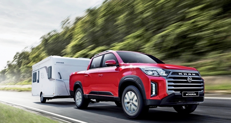 신형 렉스턴 스포츠 칸. 사진=쌍용차