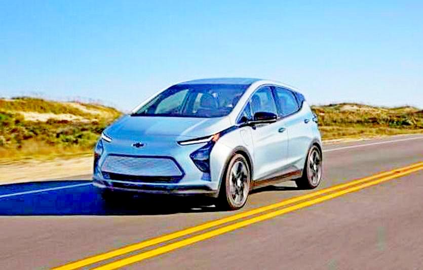 한국GM은 4분기에 EV 신형 2종과 이쿼녹스 가솔린 트림을 각각 선보인다. 신형 볼트 EV. 사진=한국GM