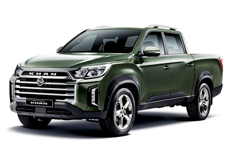 SUV 전문업체 쌍용차는 자사의 전략 SUV를 총동원한다. 신형 렉스턴 스포츠 칸. 사진= 쌍용차