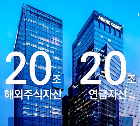 미래에셋증권이 연금자산과 해외주식 자산이 지난달 각각 20조원을 돌파했다. 사진=양지훈 기자