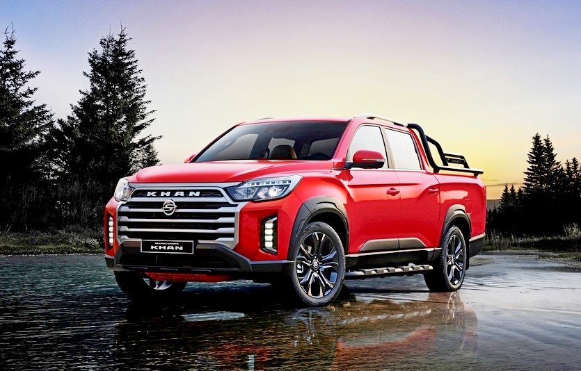 신형 렉스턴 스포츠 칸. 사진=쌍용차