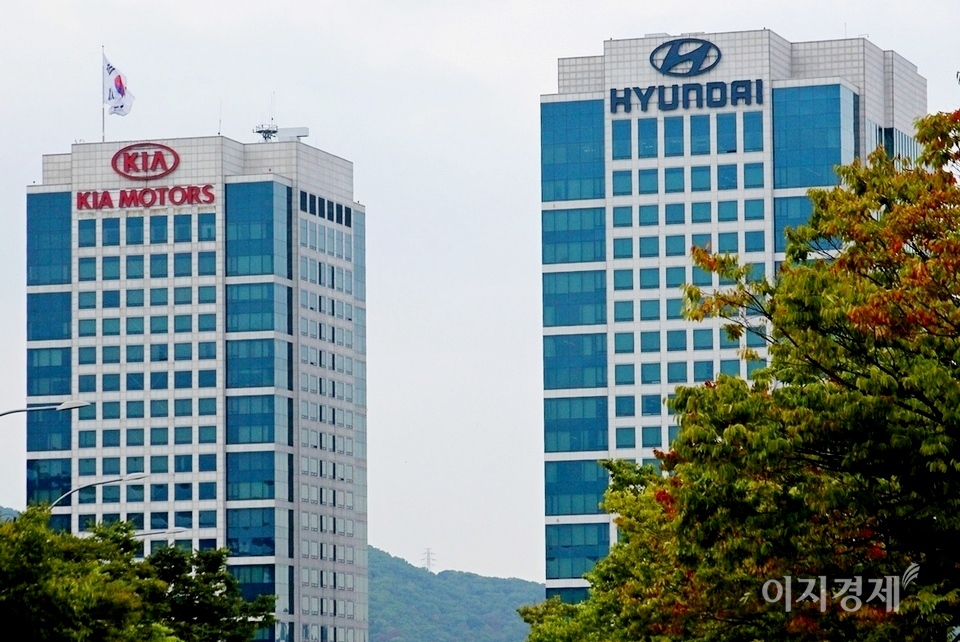 현대기아차는 올해 1분기에도 호실적을 달성했다. 서울 서초 햔대기아차 사옥. 사진=이민섭 기자