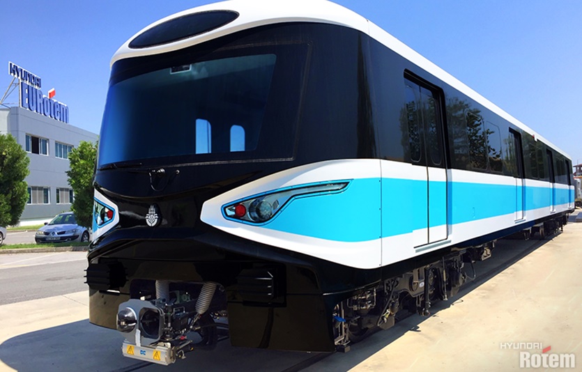 현대로템의 주력 사업인 레일솔루션의 수익 정상화가 변수가 될 것이라는 전망이 24일 나왔다. 현대로템이 납품한 터키 이스탄불 전동차. 사진=현대로템