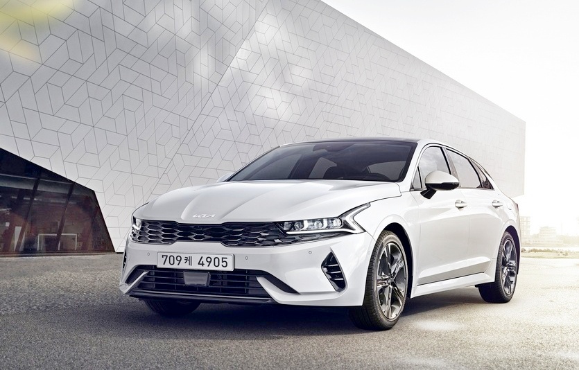‘The 2022 K5 하이브리드. 사진=기아차