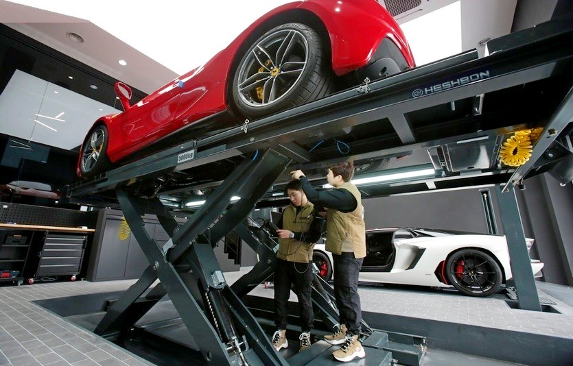 엔카닷컴의 ‘고품질 진단’ 서비스 모습. 사진=엔카닷컴