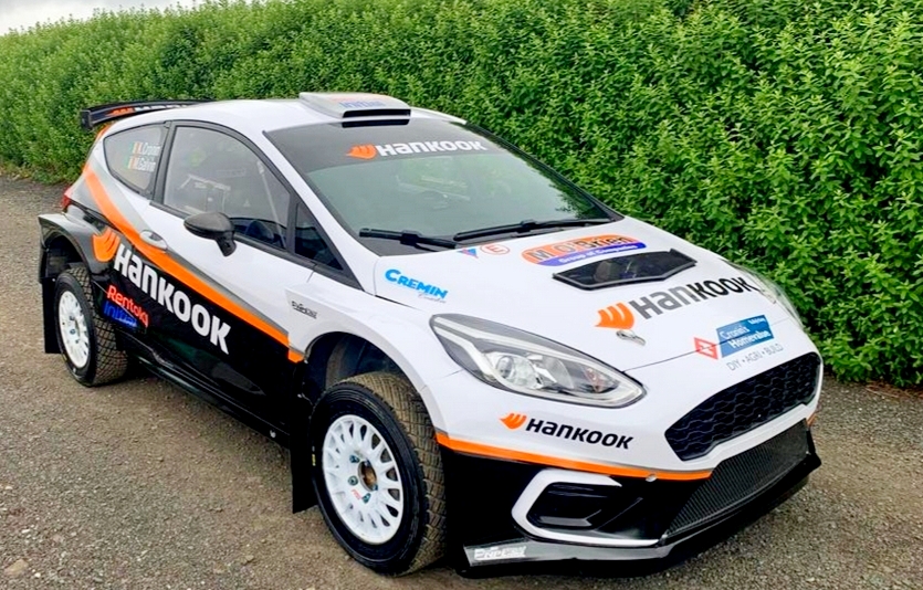 한국타이어를 장착한 키이스 크로닌 출전 차량. 사진=한국타이어