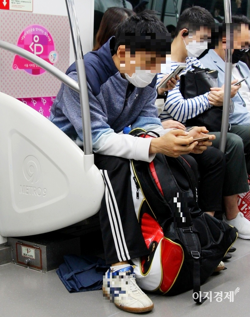 20대 남성도 대한민국에서는 임산부다. 사진=정수남 기자