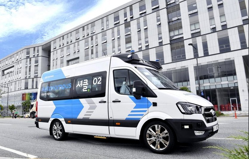 현대차가 세종 스마트시티에서 시범 운행 예정인 로보셔틀. 사진=현대차