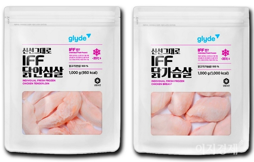 하림 ‘신선그대로 IFF 닭안심살, 닭가슴살’ 제품. 사진=하림