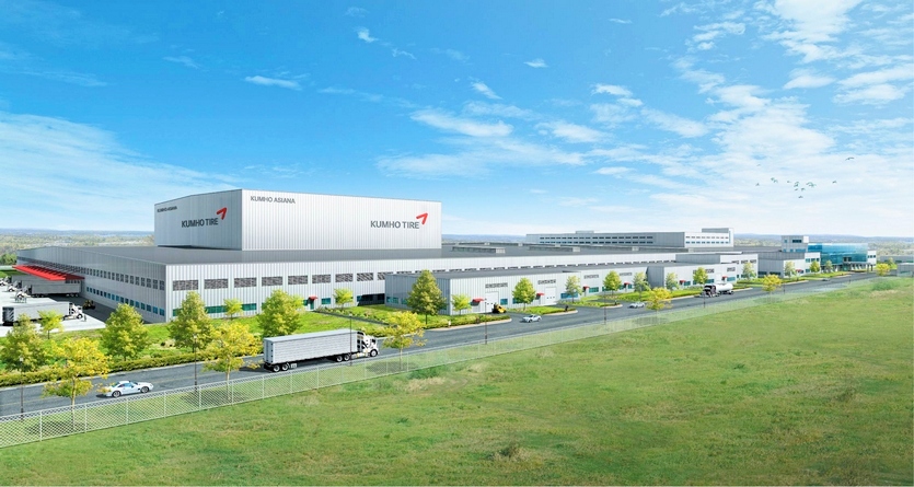 금호타이어 미국 조자아 공장. 사진=금호타이어