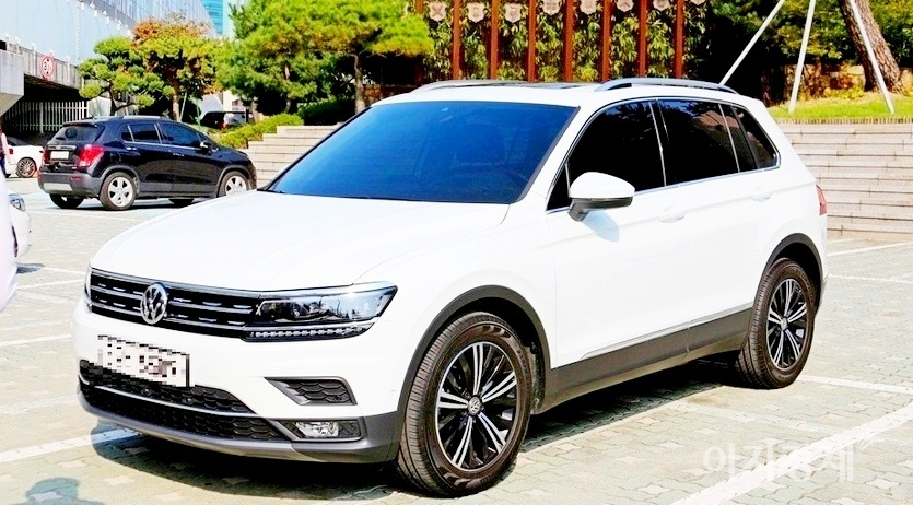 2019년형 티구안. 사진=정수남 기자