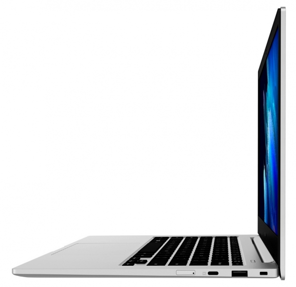 14형 디스플레이를 탑재한 갤럭시 북 Go는 14.9㎜의 두께와 1.38㎏의 가벼운 무게로 휴대가 용이하며, 58만9600원의 합리적인 가격 등으로 중무장했다. 사진=삼성전자