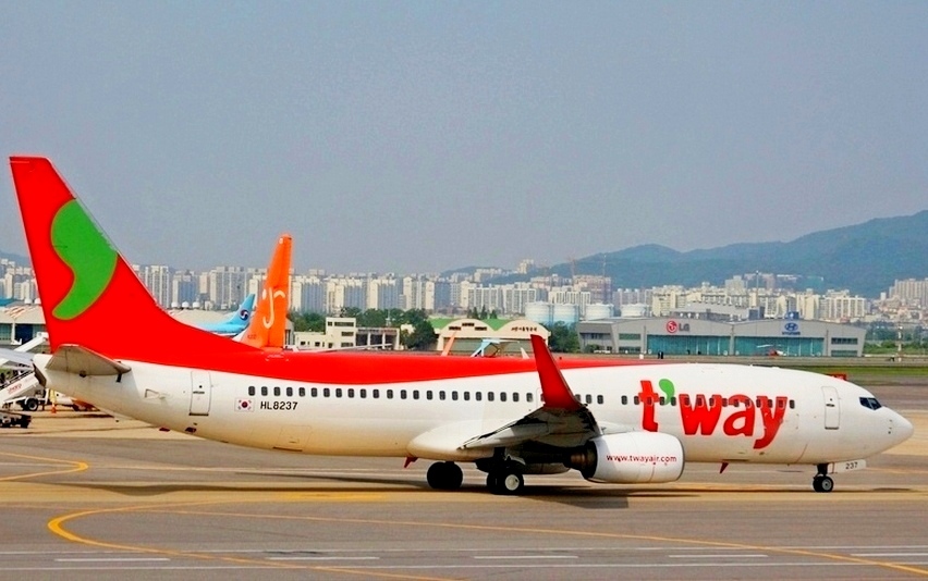 티웨이 항공 무착륙 관광비행 상품을 운영한다. 사진=선호균기자