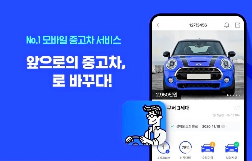 모바일 등 국내 중고차 온라인 플랫폼 5~6개가 성업중이지만, 대부분 플랫폼만 이득을 보는 구조다. 본 이미지는 기사의 내용과는 무관하다.