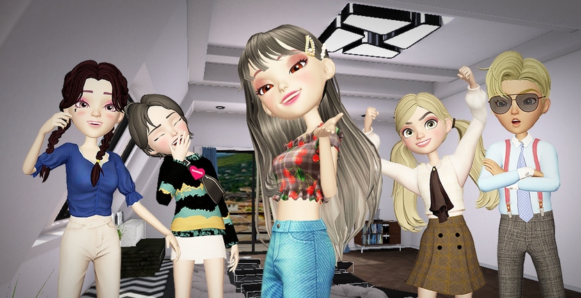 SK텔레콤은 메타버스 플랫폼 이프랜드에서 아바타로 활동하는 신개념 창작자 이프렌즈를 모집한다. 사진=SKT