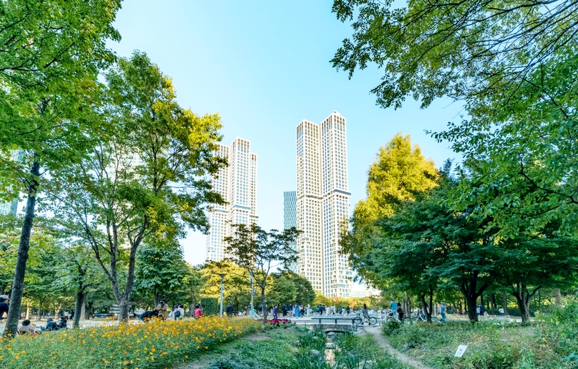 DL이앤씨가 완성한 아크로 서울포레스트. 사진=DL이앤씨