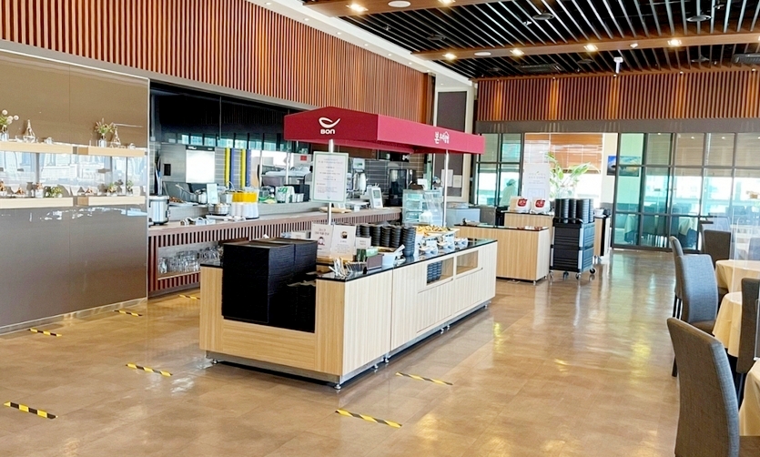 본푸드서비스의 단체급식 전문브랜드 ‘본우리집밥’이 이달초 안전보건경영시스템(ISO45001) 인증을 획득했다. 본우리집밥 본그룹본사점. 사진=본우리집밥