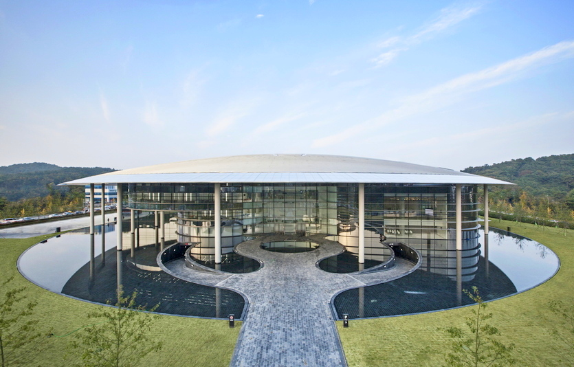 한국타이어앤테크놀로지 연구소 ‘한국테크노돔’. 사진=한국타이어앤테크놀로지