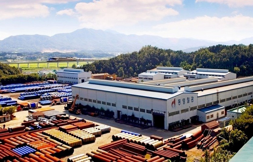 동양철관은 매출이 큰 폭으로 감소해 적자 전환했다. 동양철관 천안공장. 사진=KBI그룹