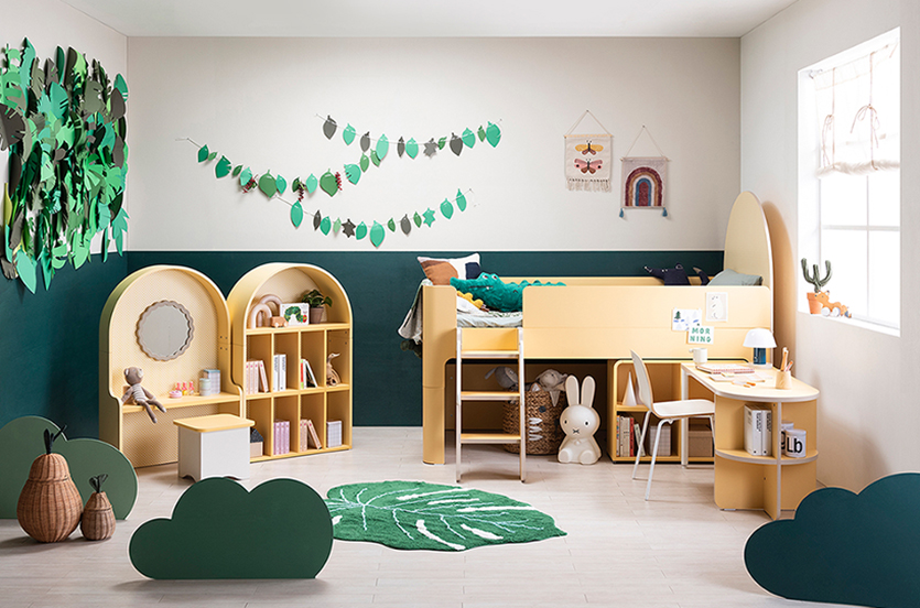 현대리바트는 아동용 가구 ‘몰리’를 출시한다. 사진=현대리바트