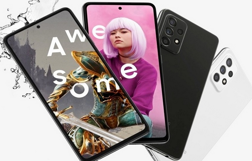 3일 출시 예정인 보급형 스마트폰 갤럭시 A52s. 사진=삼성전자