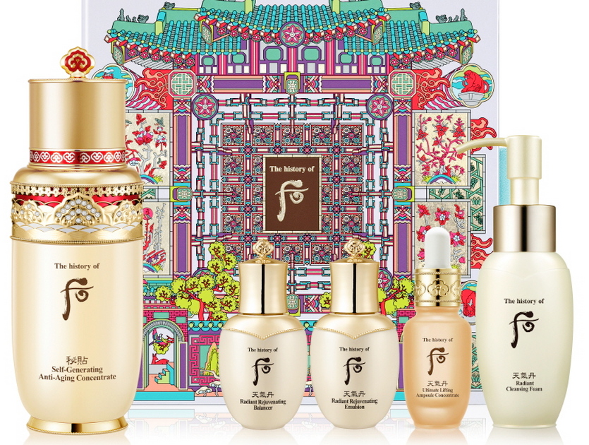 LG생활건강이 세계적인 프랑스 예술가와 협업한 ‘후 비첩 자생 에센스’ 특별판을 내놨다. 사진=LG생활건강