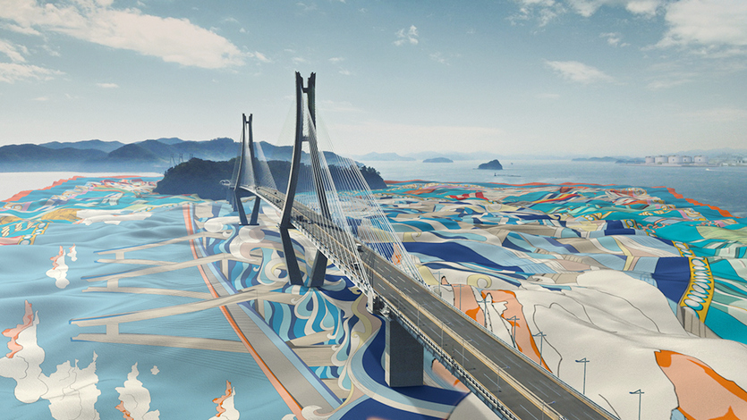 대우건설 기업홍보 영상광고 장면. 사진=대우건설