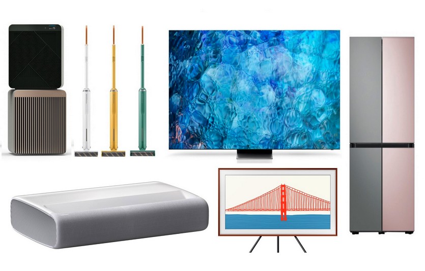 세계 3대 디자인 공모전 IDEA서 수상한 삼성전자 제품. 사진=삼성전자