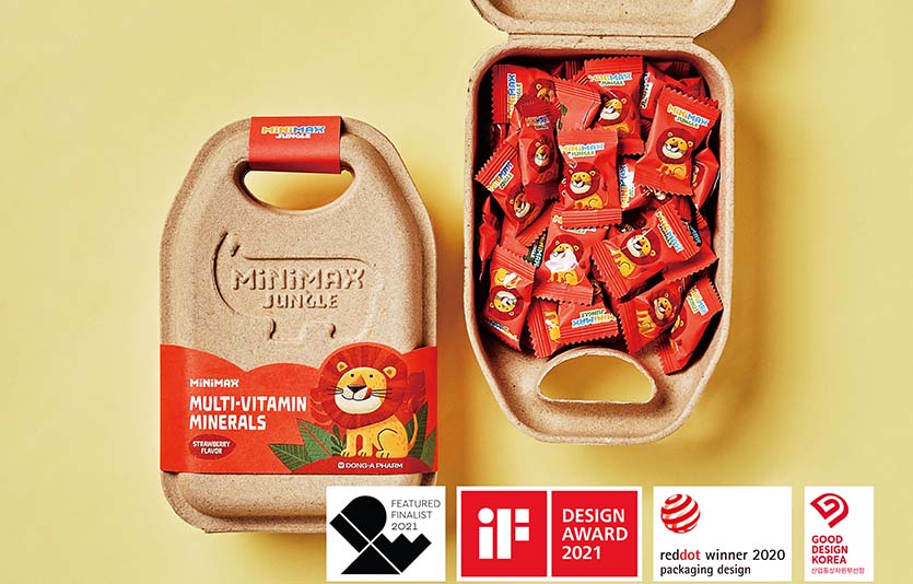 동아제약 미니막스가 세계 3대 디자인상을 모두 석권했다. 사진=동아제약