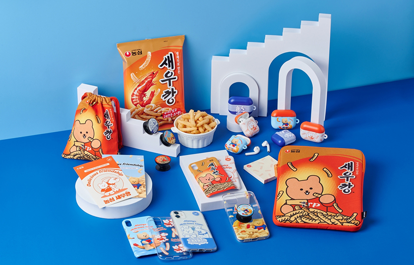 농심이 새우깡 출시 50주년을 맞아 타 업계와 이색 협업에 나섰다. 사진=농심