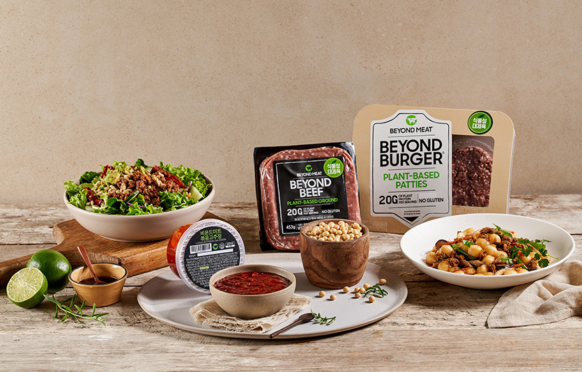 더반찬&이 식물성 대체육 비욘드미트 활용한 비건 메뉴 3종을 출시했다. 사진=동원홈푸드