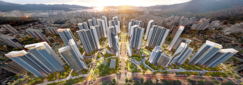 창원 회원2구역 조감도. 사진=현대엔지니어링