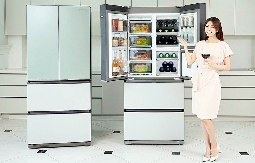 위니아딤채는 김치냉장고 딤채 보르도 스페셜 신제품을 내놨다. 사진=위니아딤채