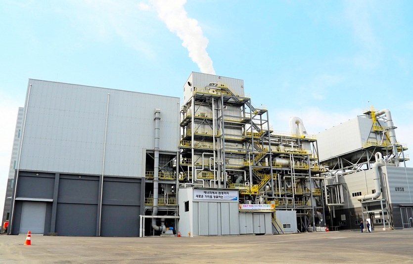 삼천리ES는 폐자원과 폐기물을 새로운 에너지로 재생하는 자원순환 사업과 바이오가스 열병합발전 사업 진행한다. 삼천리ES 신승에너지 자원순환시설. 사진=삼천리
