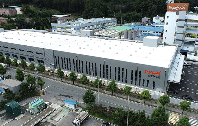 삼양식품에 골판지 박스를 공급하는 삼양프루웰이 원주공장을 준공했다. 사진=삼양프루웰