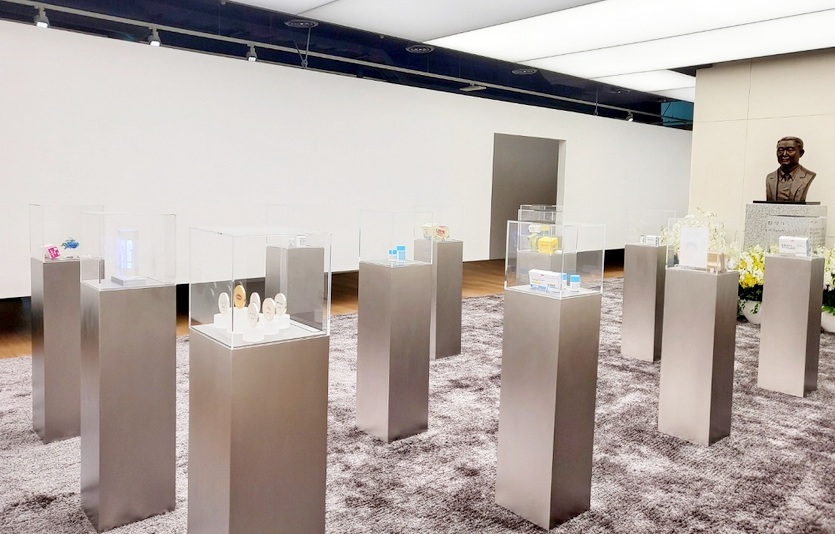 한미약품 서울 본사에 마련된 창업주 임성기 회장 기념관. 사진=한미약품