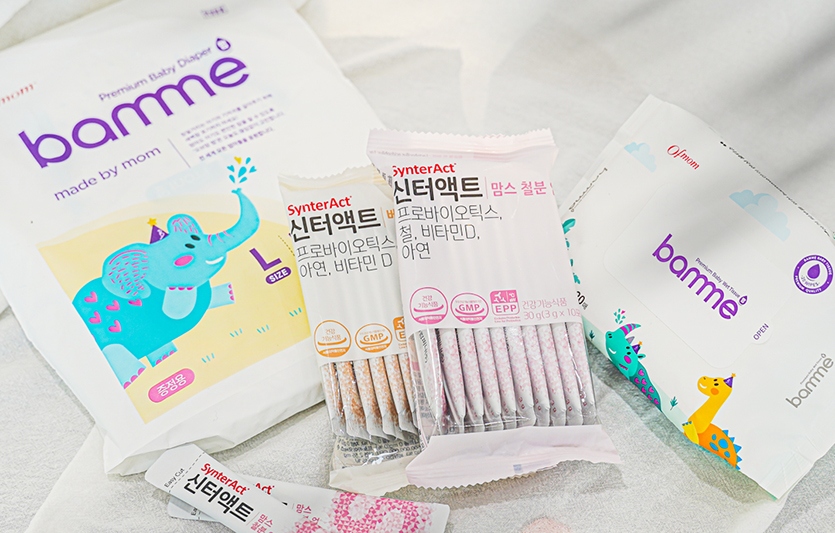 코로나19로 고전했던 티웨이항공은 특화 서비스를 통해 고객 유치에 나서고 있다. 사진은 ‘아이맘 서비스’ 구성품. 사진=티웨이항공