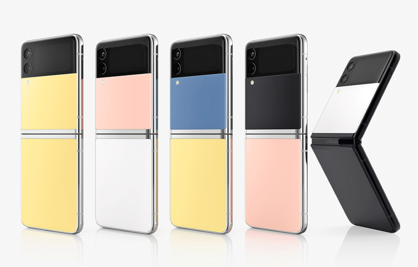 삼성전자가 개성을 표현할 수 있는 갤럭시Z 플립3 비스포크 에디션를 선보였다. 사진=삼성전자