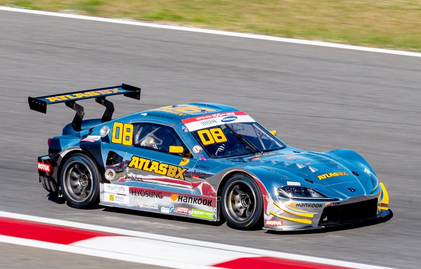 4라운드 3위 아트라스비엑스 모터스포츠 최명길 선수의 경주차, 사진=한국타이어