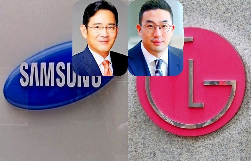 이재용 삼성그룹 부회장과 구광모 LG그룹 회장. 사진=선호균기자
