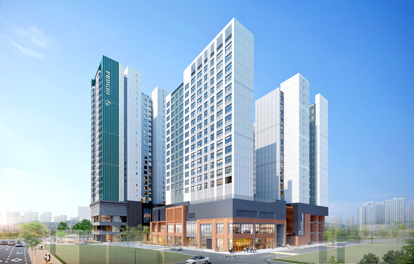 ‘신길 AK 푸르지오’ 조감도, 사진=대우건설