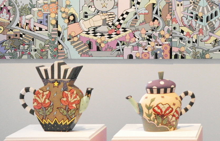 대중상에 황재원 작가의 ‘뉴-퐝 2 & 복순 : 나를 사랑해 줘.’가 수상했다. 사진=경기세계도자비엔날레 조직위